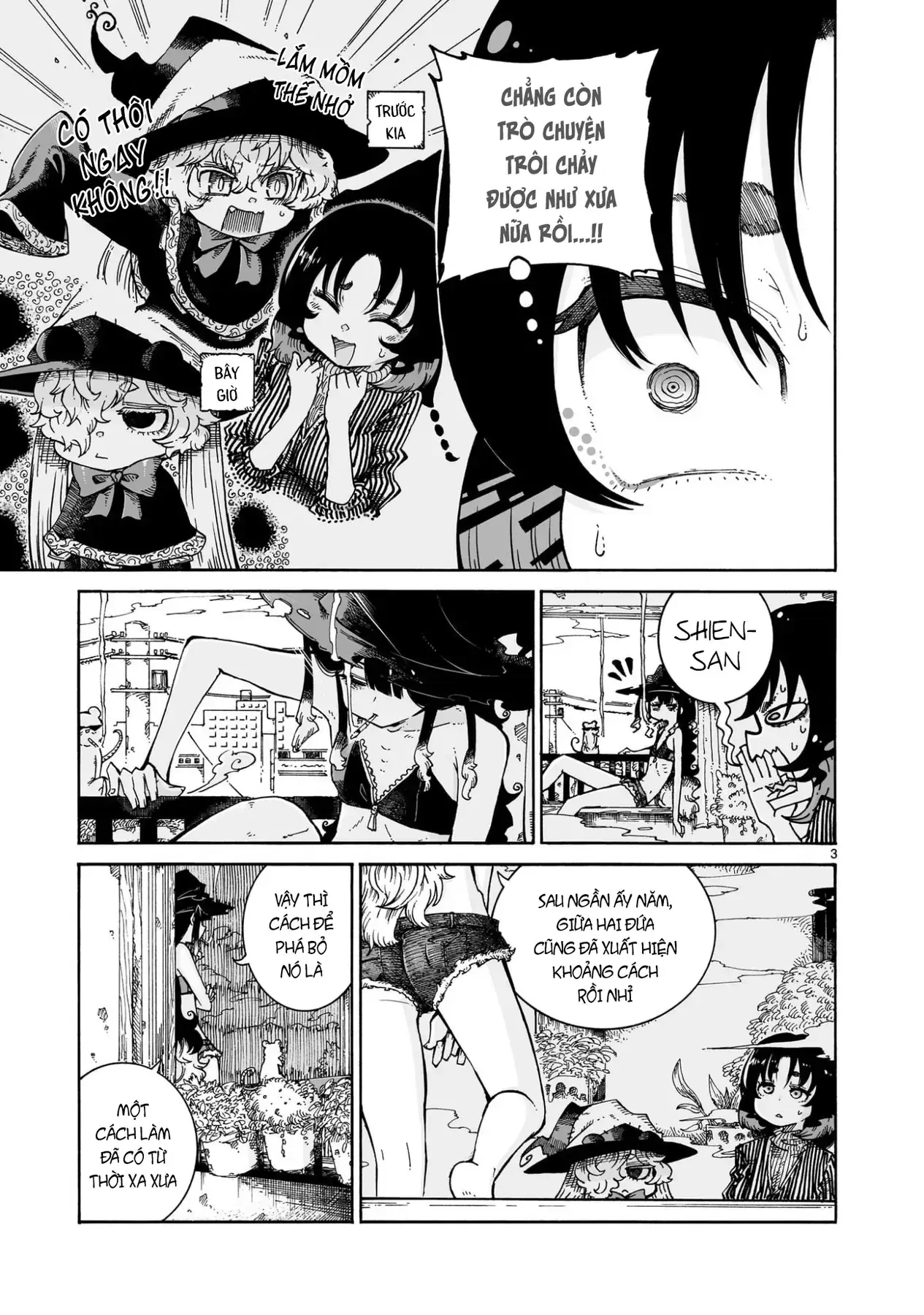 Majo To Kyurasu - Phù Thủy Phê Pha Chapter 8.2 - Trang 5