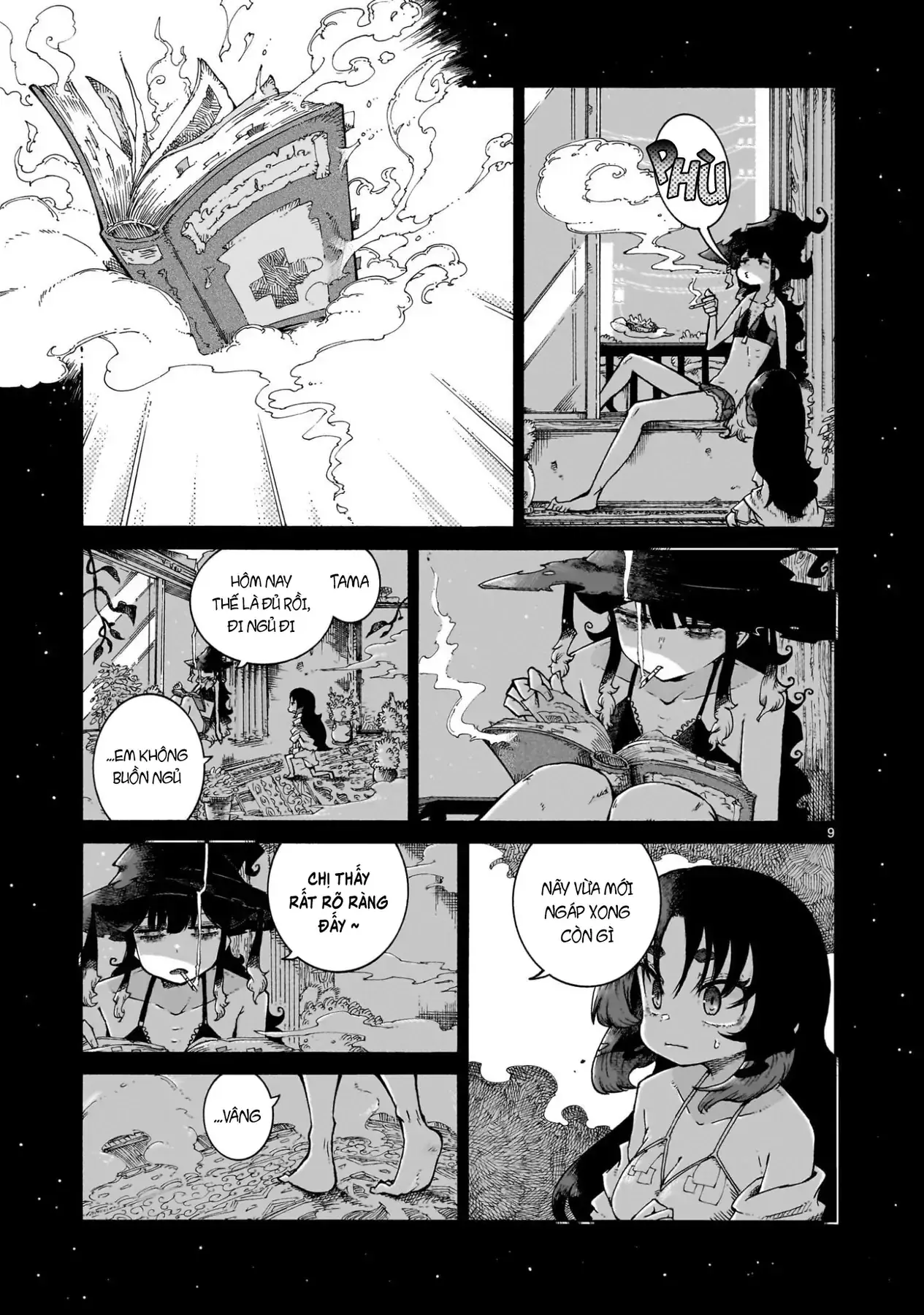 Majo To Kyurasu - Phù Thủy Phê Pha Chapter 9.1 - Trang 11
