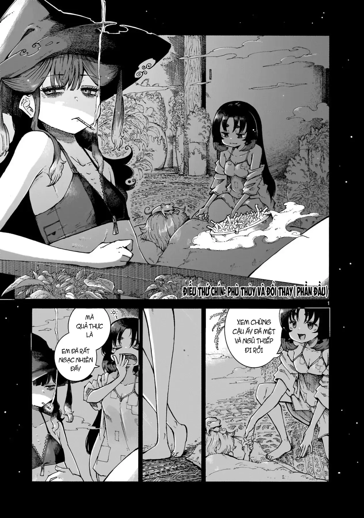 Majo To Kyurasu - Phù Thủy Phê Pha Chapter 9.1 - Trang 3