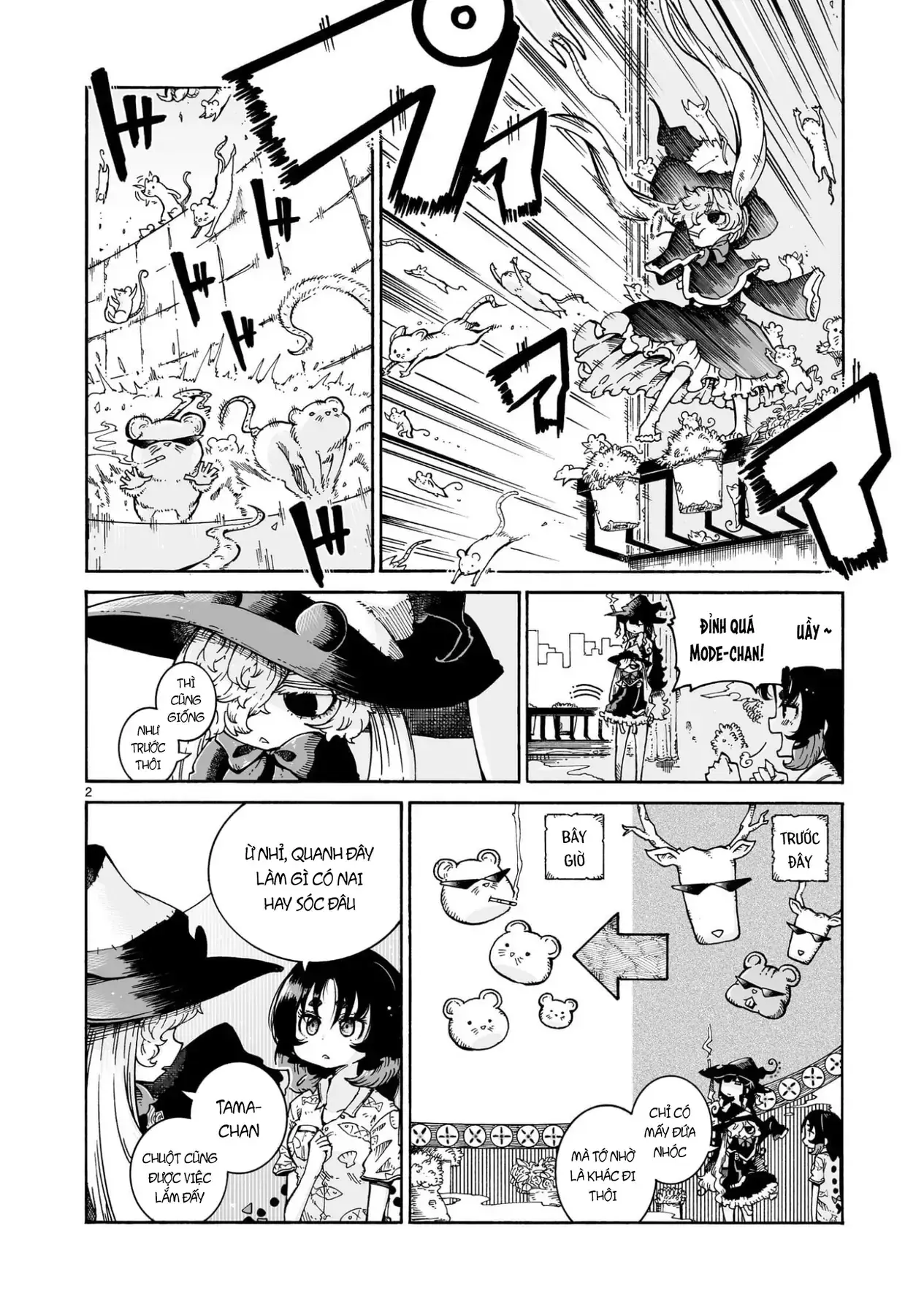 Majo To Kyurasu - Phù Thủy Phê Pha Chapter 9.2 - Trang 4