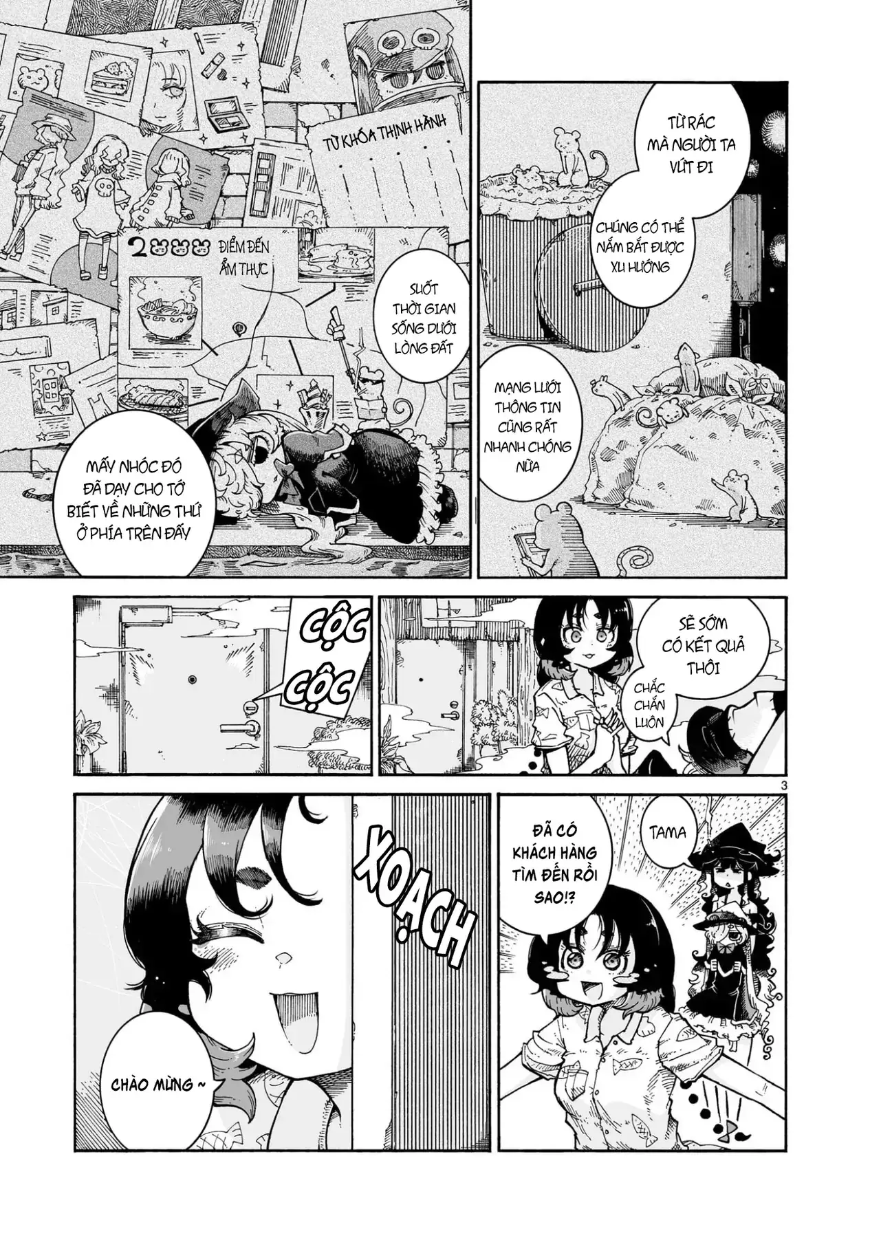 Majo To Kyurasu - Phù Thủy Phê Pha Chapter 9.2 - Trang 5