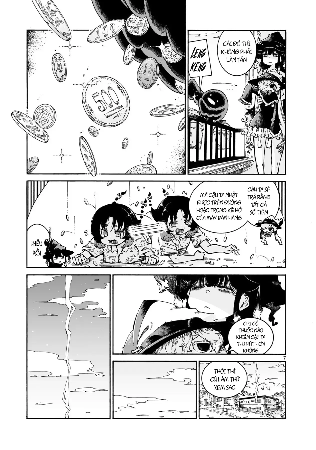 Majo To Kyurasu - Phù Thủy Phê Pha Chapter 9.2 - Trang 9