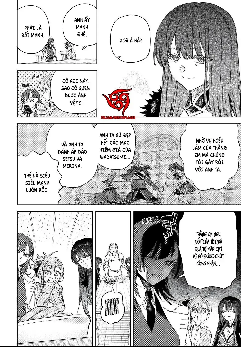Majo To Youhei Chapter 58 - Trang 11