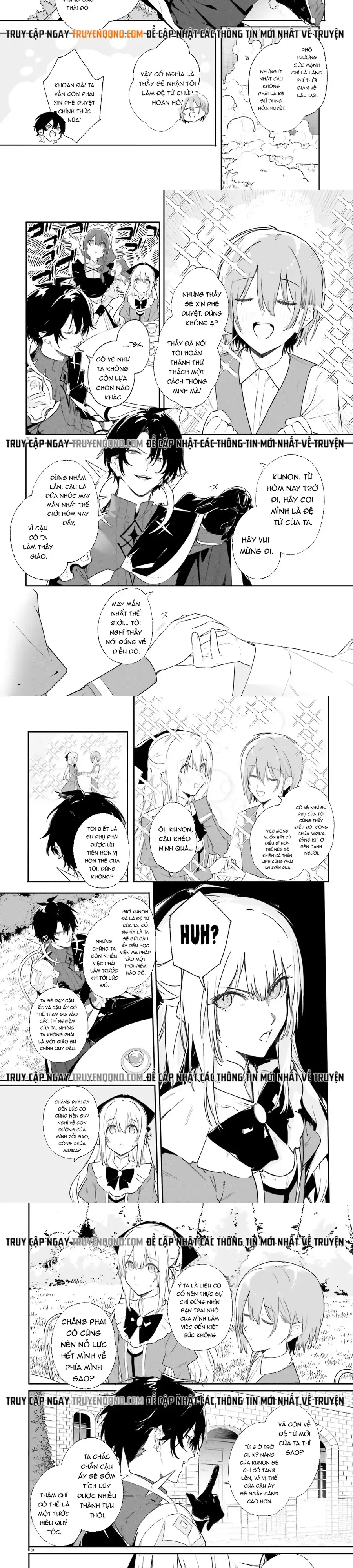 Majutsushi Kunon wa Miete Iru Chapter 10 - Trang 12