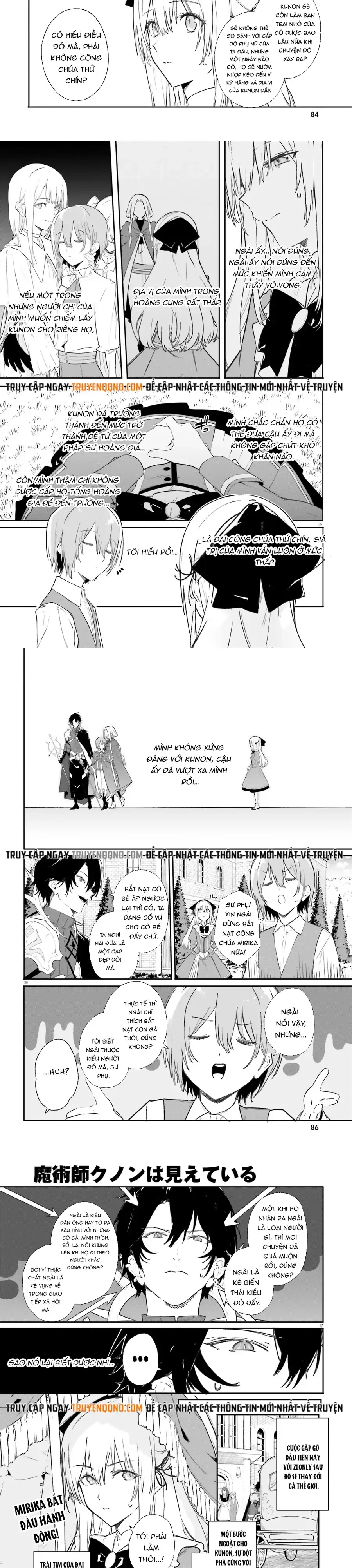 Majutsushi Kunon wa Miete Iru Chapter 10 - Trang 13