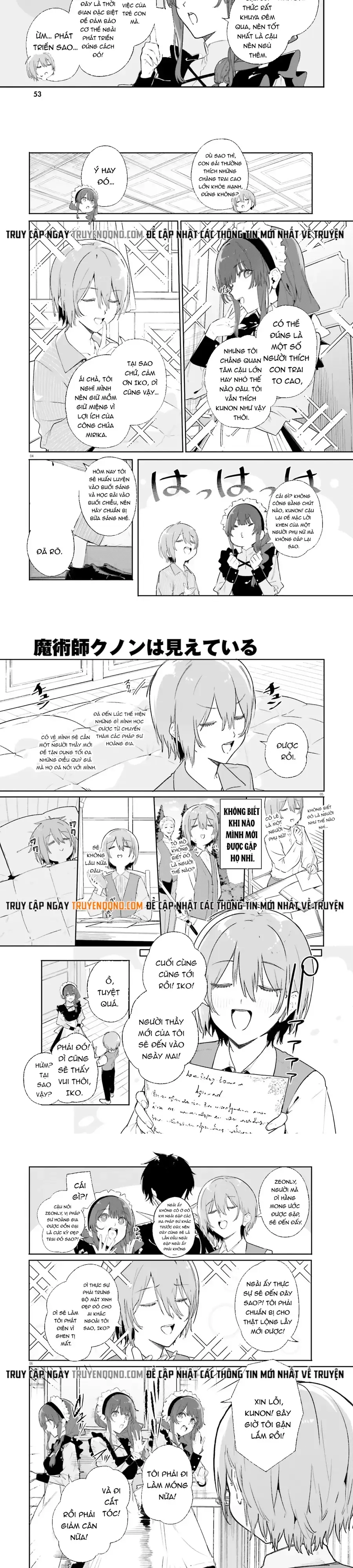 Majutsushi Kunon wa Miete Iru Chapter 10 - Trang 3