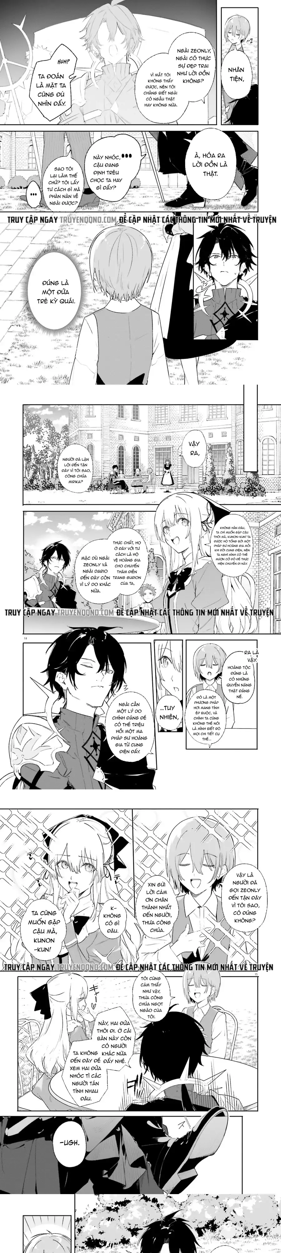 Majutsushi Kunon wa Miete Iru Chapter 10 - Trang 6