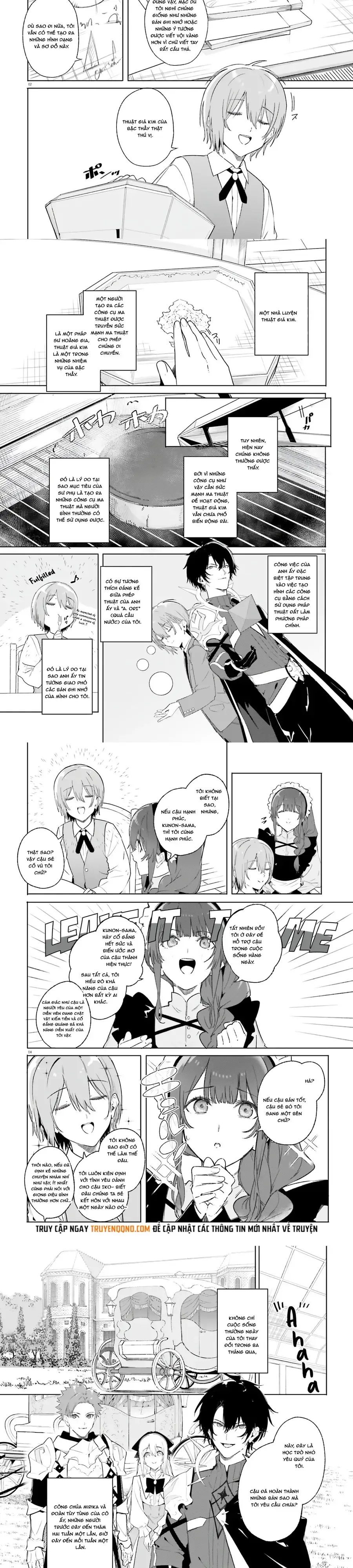 Majutsushi Kunon wa Miete Iru Chapter 11 - Trang 3