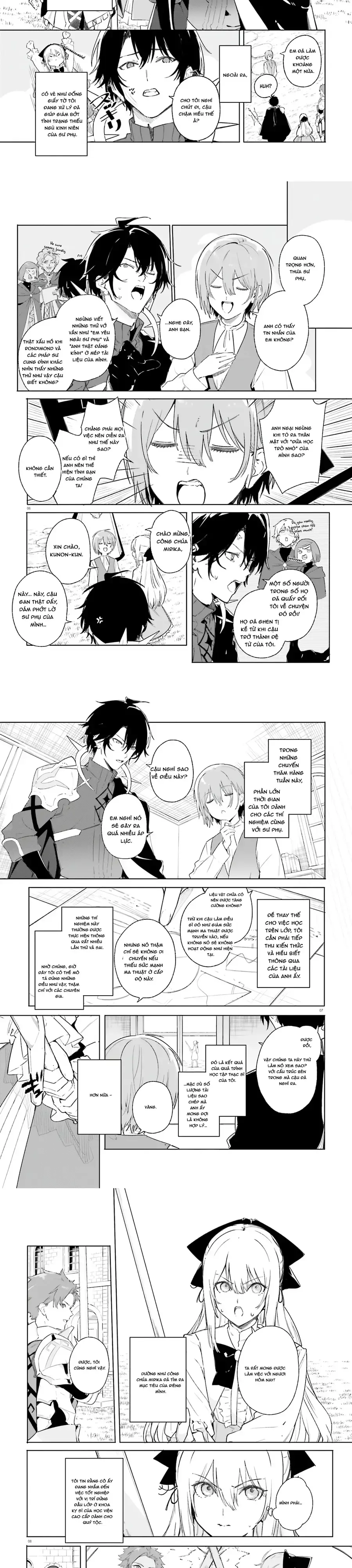 Majutsushi Kunon wa Miete Iru Chapter 11 - Trang 4