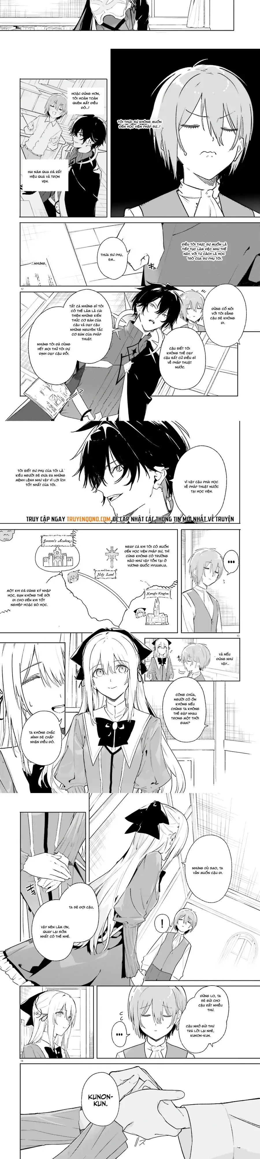 Majutsushi Kunon wa Miete Iru Chapter 11 - Trang 6