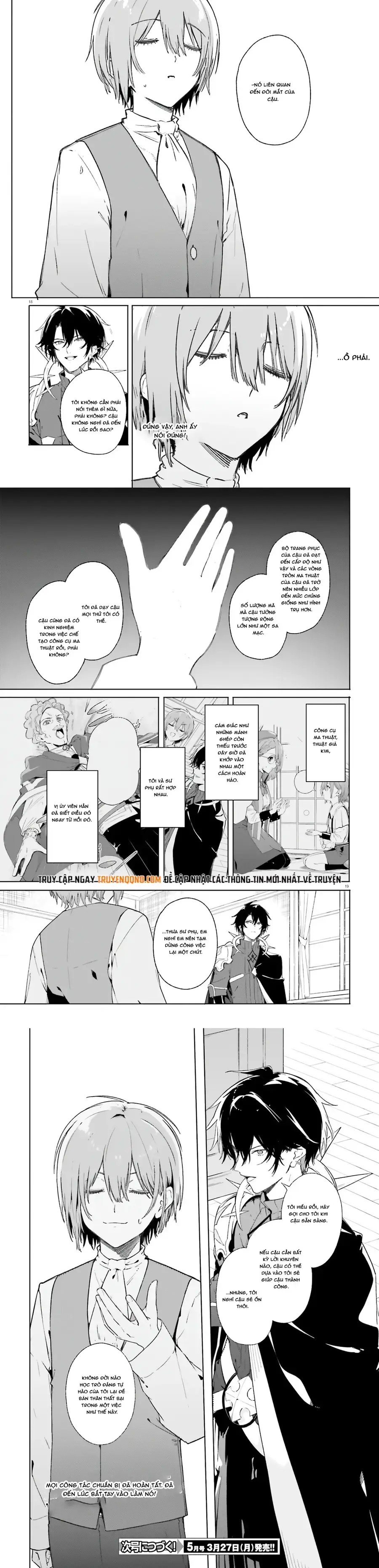 Majutsushi Kunon wa Miete Iru Chapter 11 - Trang 8