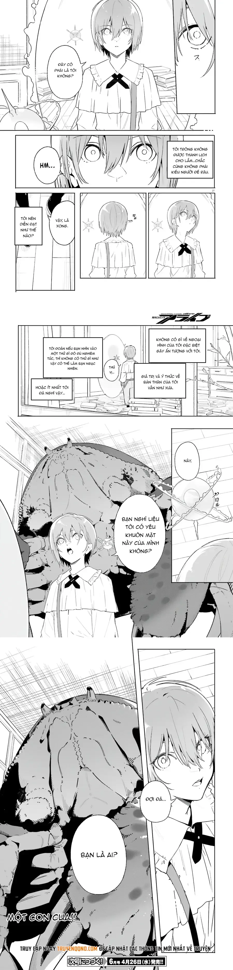 Majutsushi Kunon wa Miete Iru Chapter 12 - Trang 10