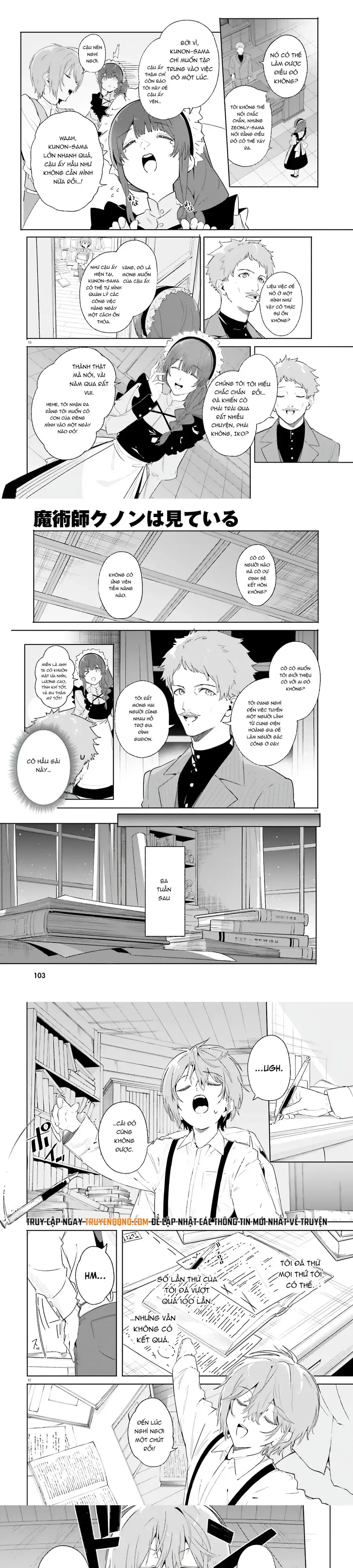 Majutsushi Kunon wa Miete Iru Chapter 12 - Trang 5