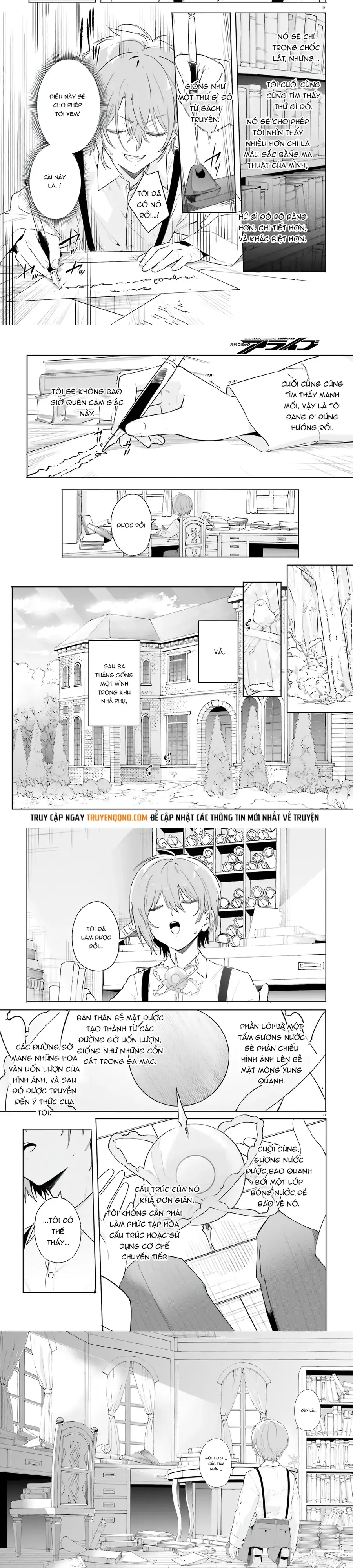 Majutsushi Kunon wa Miete Iru Chapter 12 - Trang 8