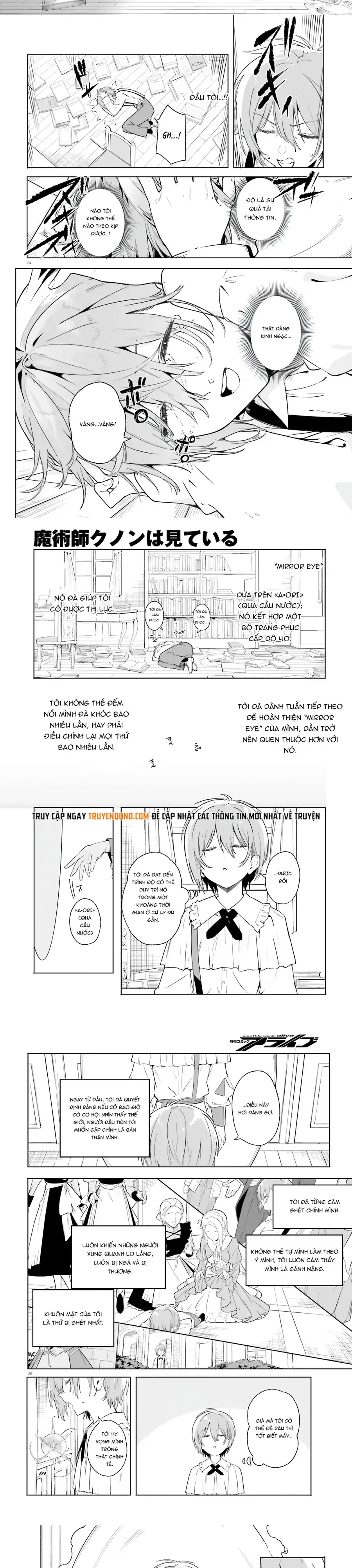 Majutsushi Kunon wa Miete Iru Chapter 12 - Trang 9