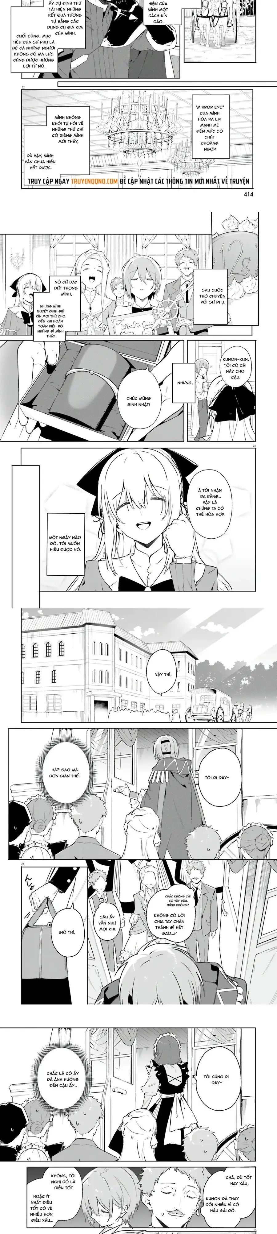Majutsushi Kunon wa Miete Iru Chapter 13 - Trang 9