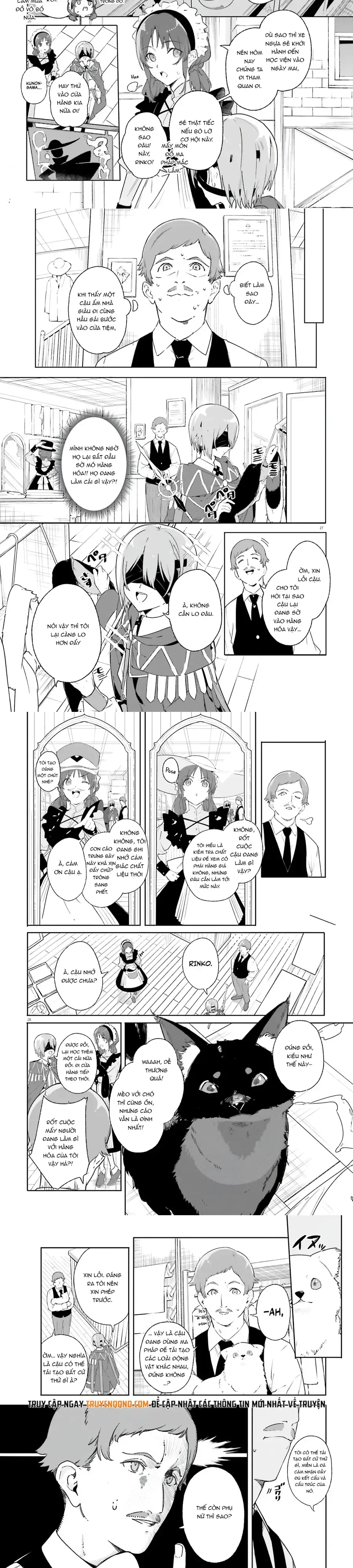 Majutsushi Kunon wa Miete Iru Chapter 14 - Trang 10