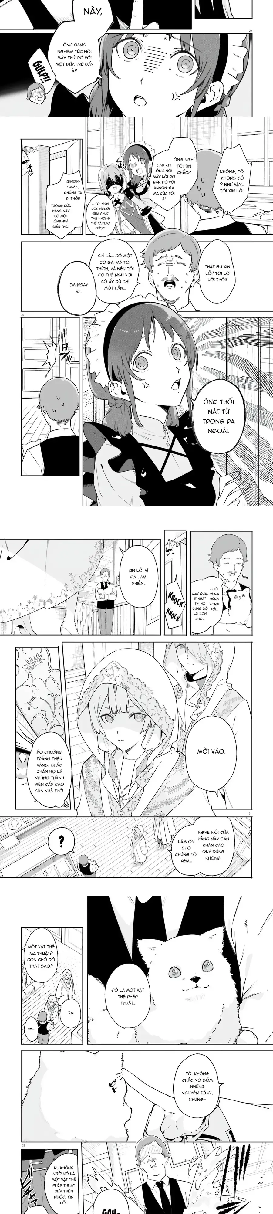 Majutsushi Kunon wa Miete Iru Chapter 14 - Trang 11
