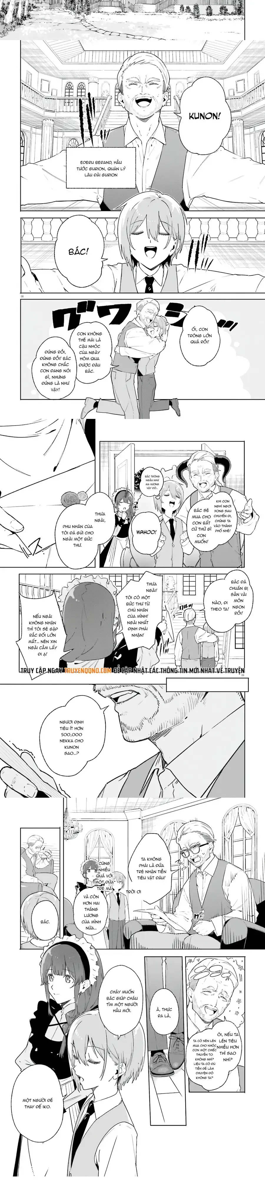 Majutsushi Kunon wa Miete Iru Chapter 14 - Trang 4
