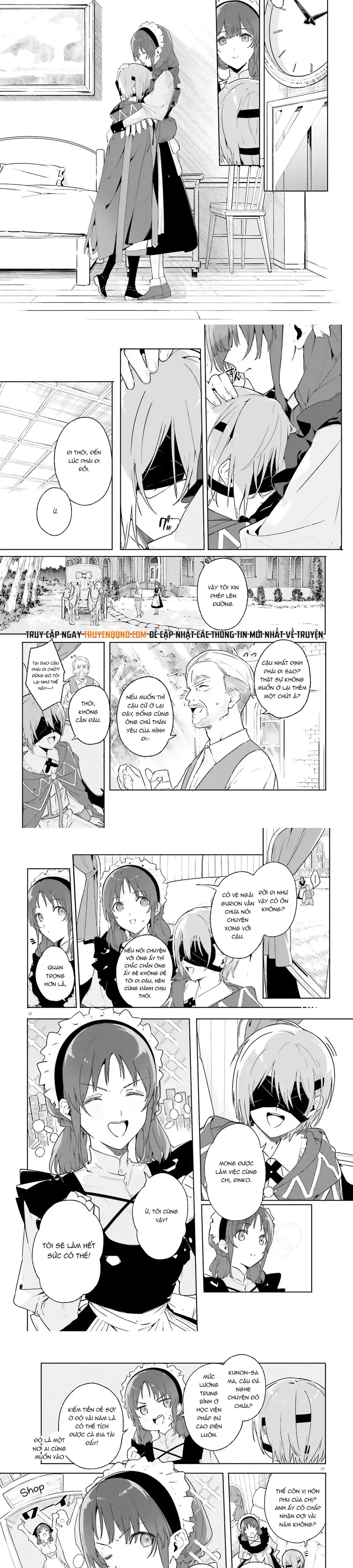 Majutsushi Kunon wa Miete Iru Chapter 14 - Trang 8