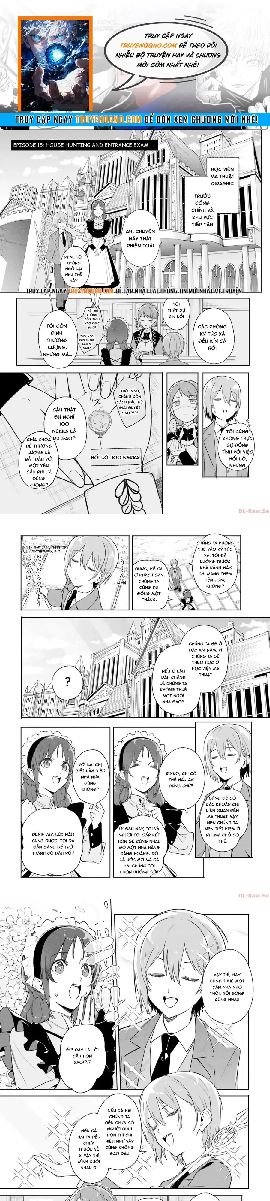 Majutsushi Kunon wa Miete Iru Chapter 15 - Trang 2