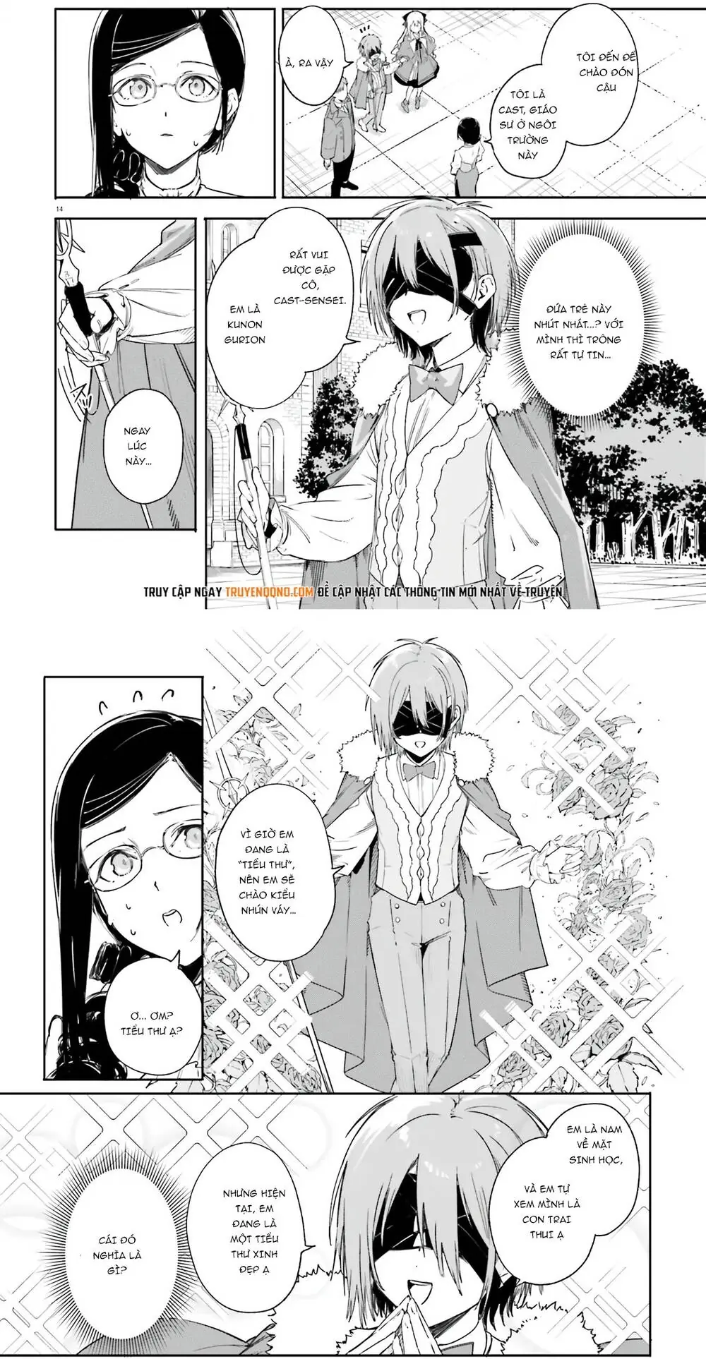 Majutsushi Kunon wa Miete Iru Chapter 4 - Trang 10