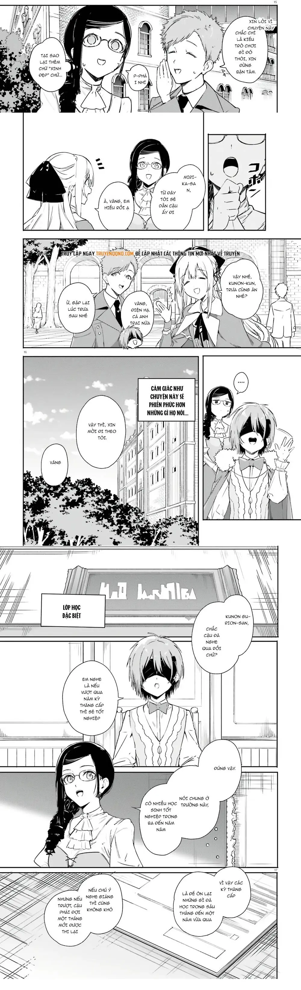 Majutsushi Kunon wa Miete Iru Chapter 4 - Trang 11