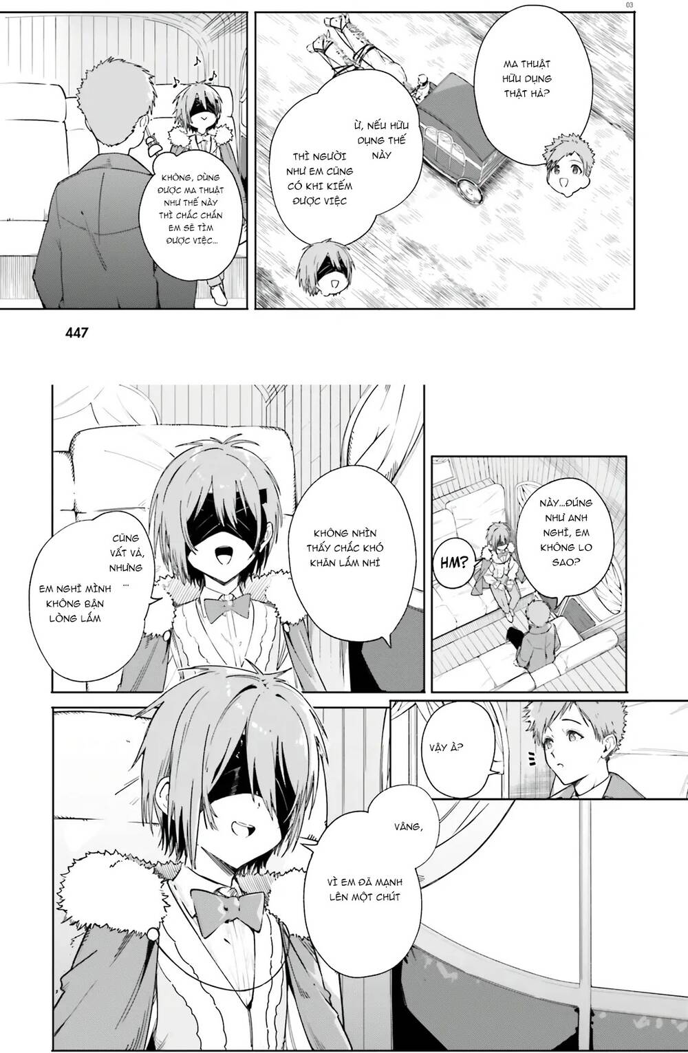 Majutsushi Kunon wa Miete Iru Chapter 4 - Trang 4