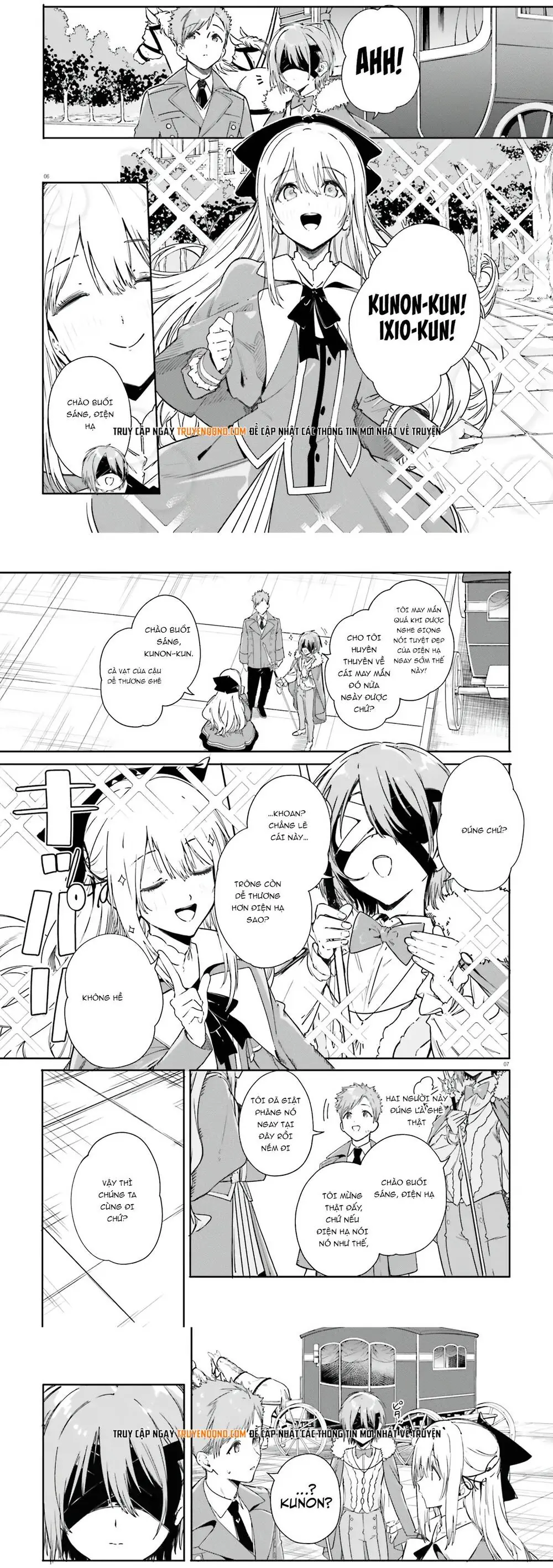Majutsushi Kunon wa Miete Iru Chapter 4 - Trang 6