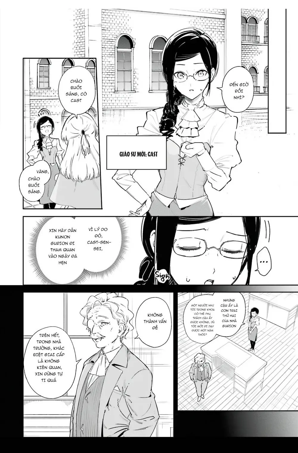 Majutsushi Kunon wa Miete Iru Chapter 4 - Trang 8