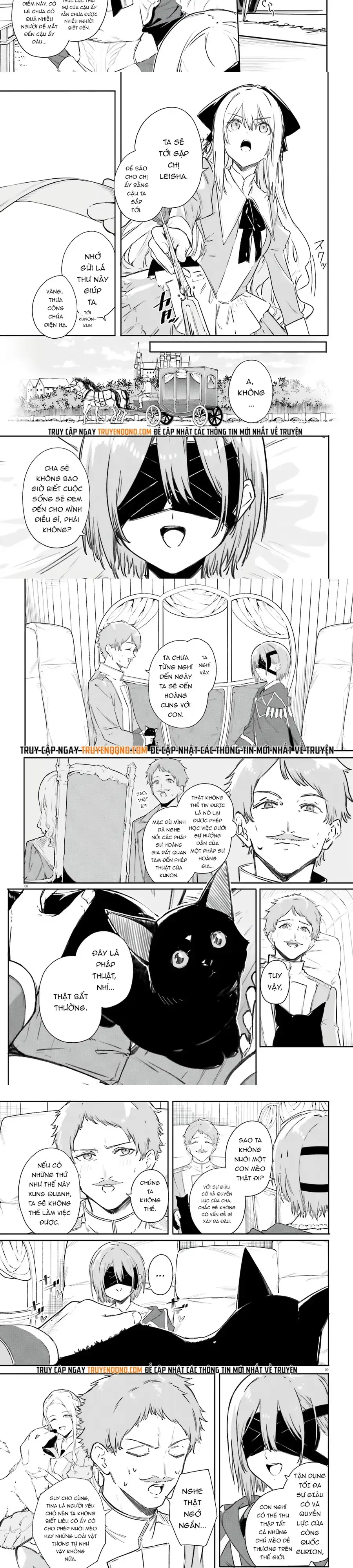 Majutsushi Kunon wa Miete Iru Chapter 7 - Trang 4