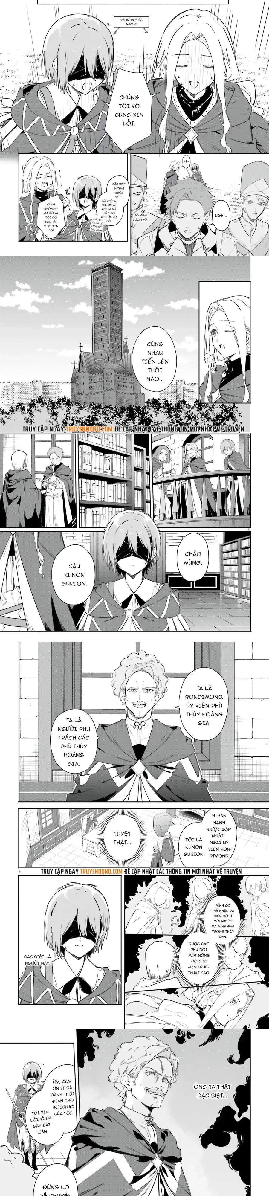 Majutsushi Kunon wa Miete Iru Chapter 7 - Trang 9