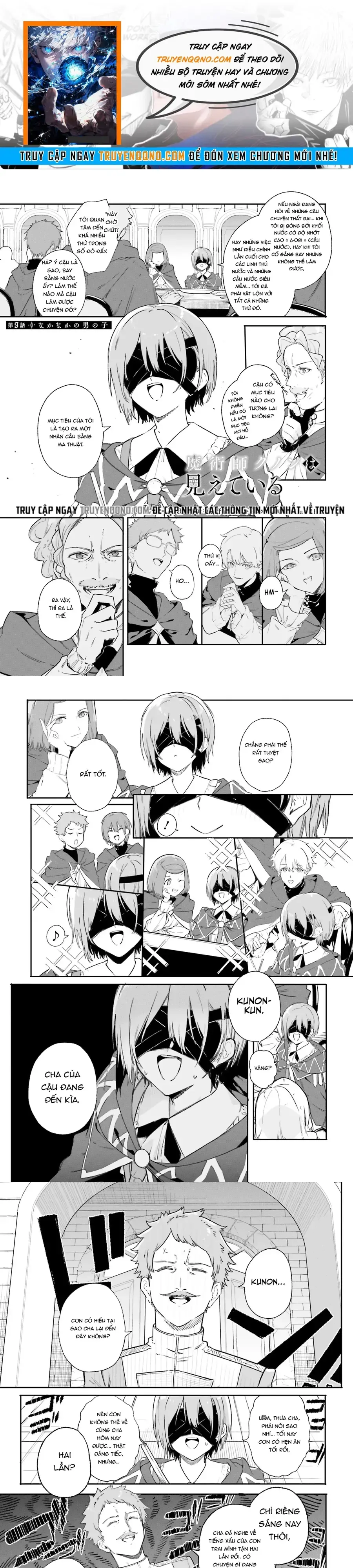 Majutsushi Kunon wa Miete Iru Chapter 9 - Trang 2