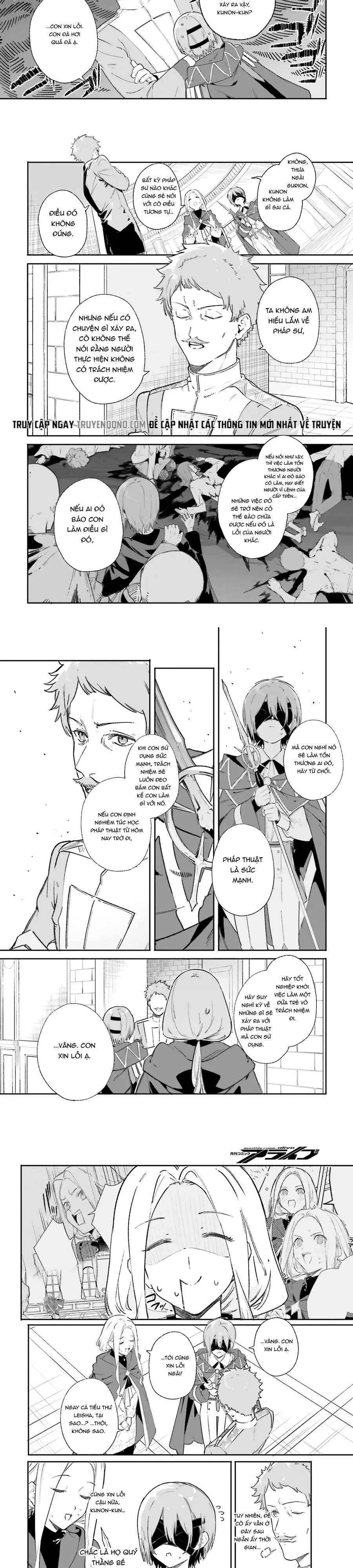 Majutsushi Kunon wa Miete Iru Chapter 9 - Trang 3