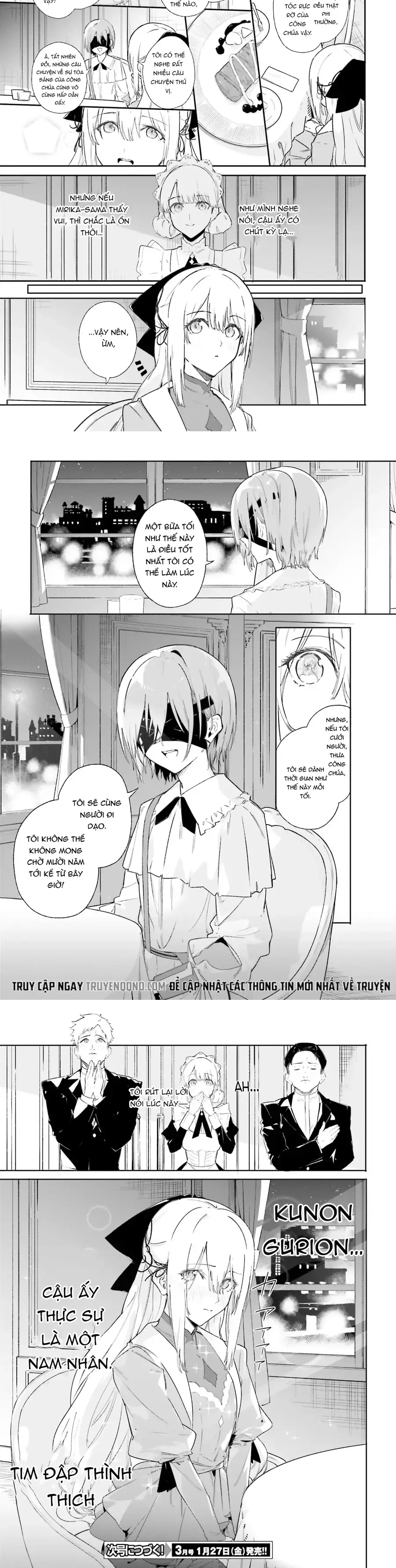 Majutsushi Kunon wa Miete Iru Chapter 9 - Trang 8
