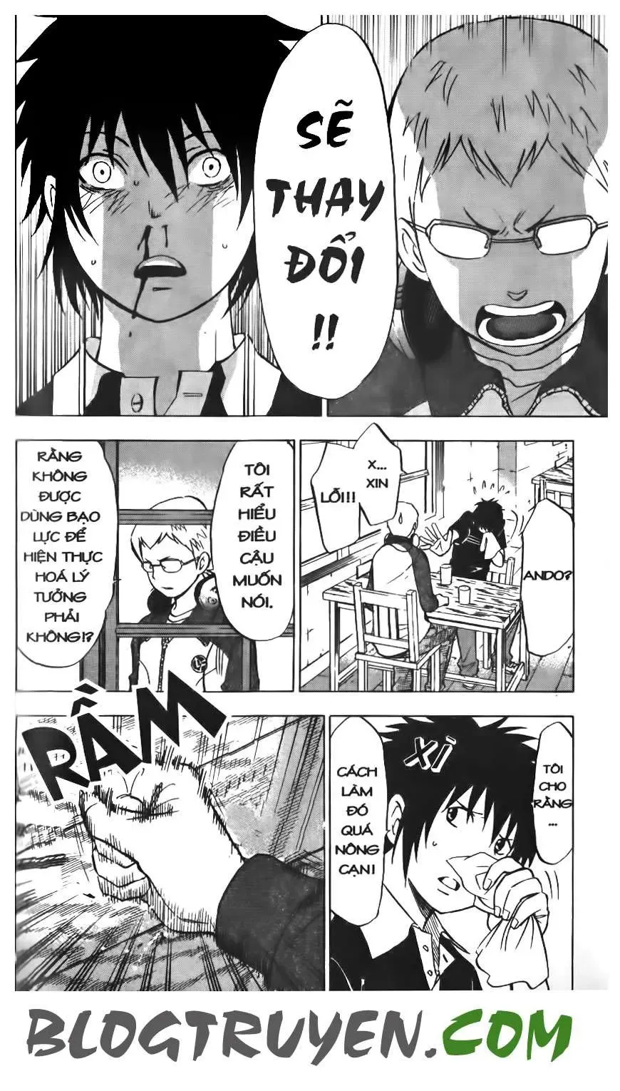 Maoh Juvenile Remix Chapter 7 - Trang 17