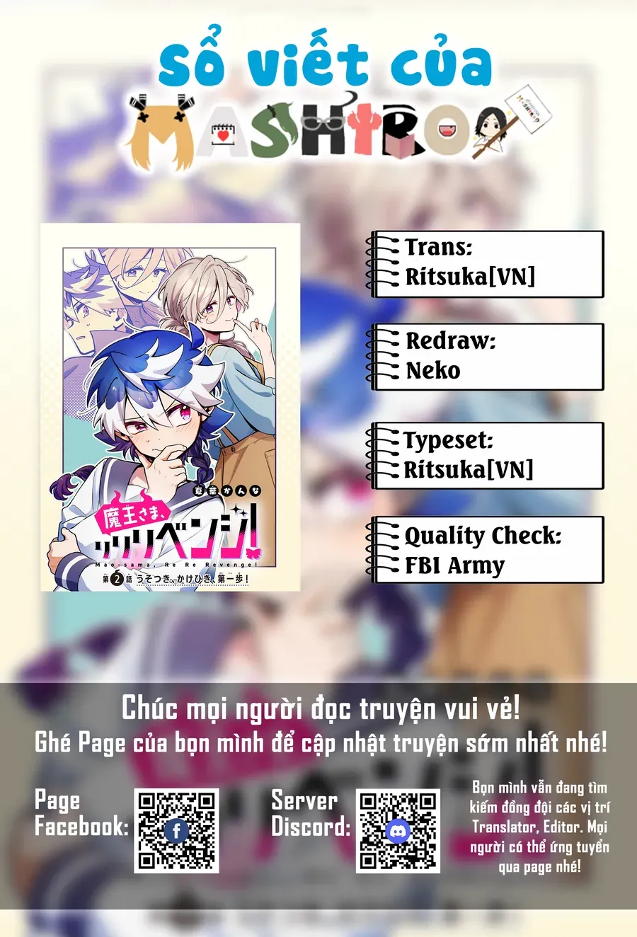 Maou-Sama, Re Re Revenge! Chapter 1 - Trang 34