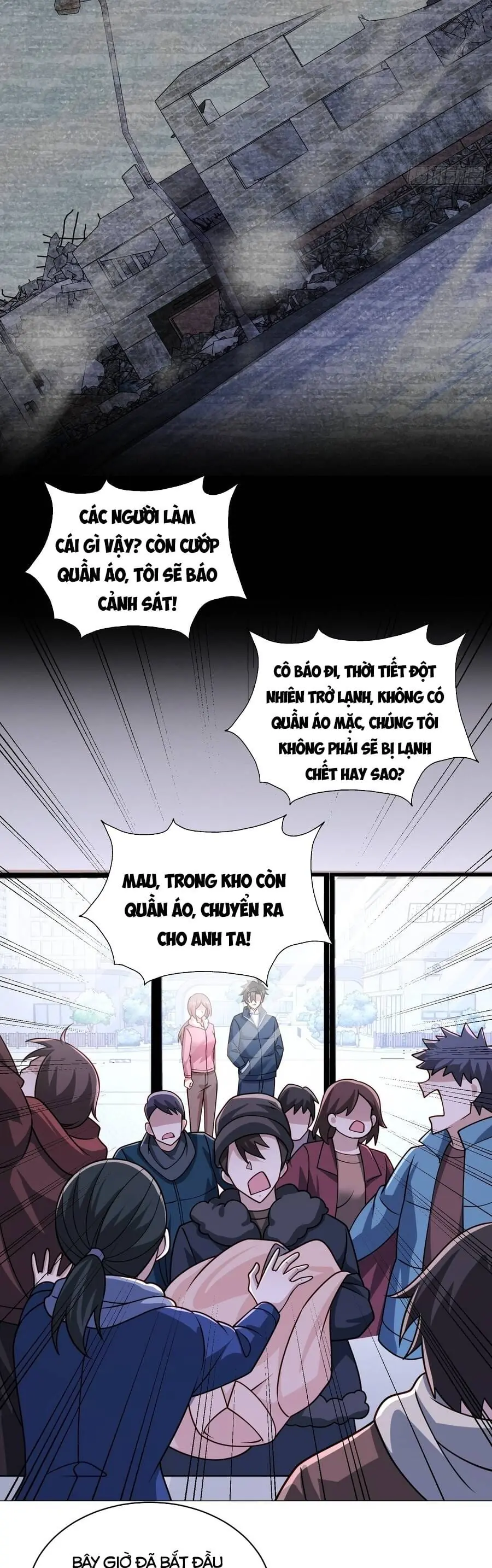 Mạt Thế Hàn Băng: Ta Tích Trữ Trăm Tỷ Vật Tư Chapter 38.1 - Trang 9