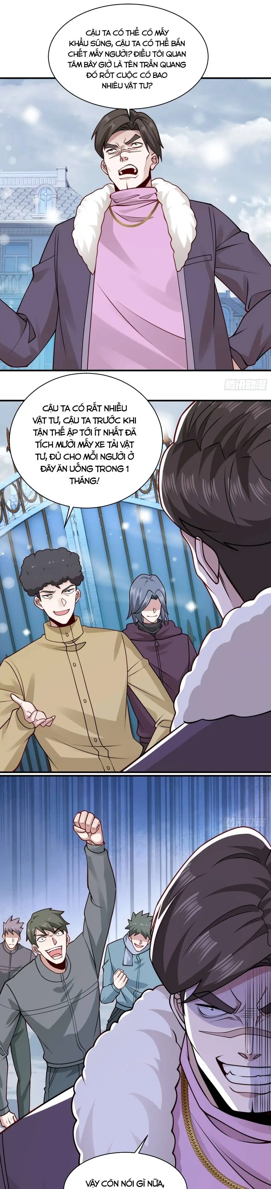 Mạt Thế Hàn Băng: Ta Tích Trữ Trăm Tỷ Vật Tư Chapter 96 - Trang 3