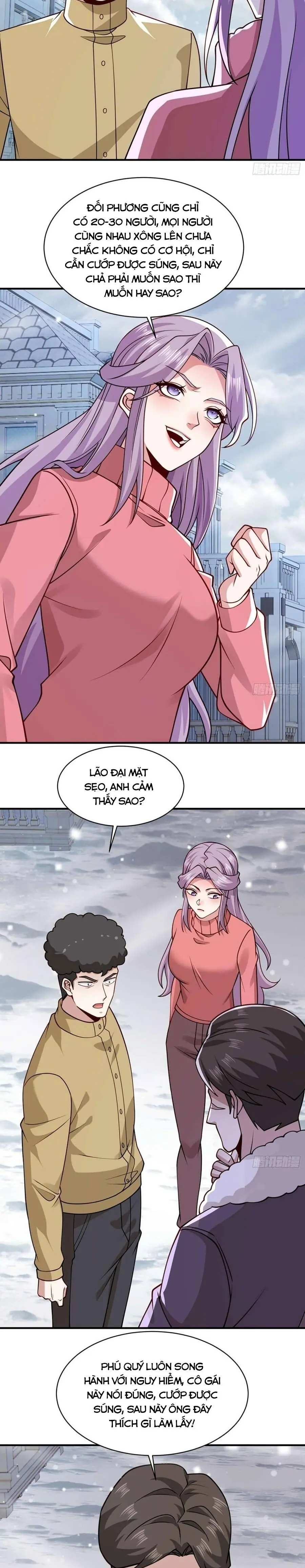 Mạt Thế Hàn Băng: Ta Tích Trữ Trăm Tỷ Vật Tư Chapter 97 - Trang 9