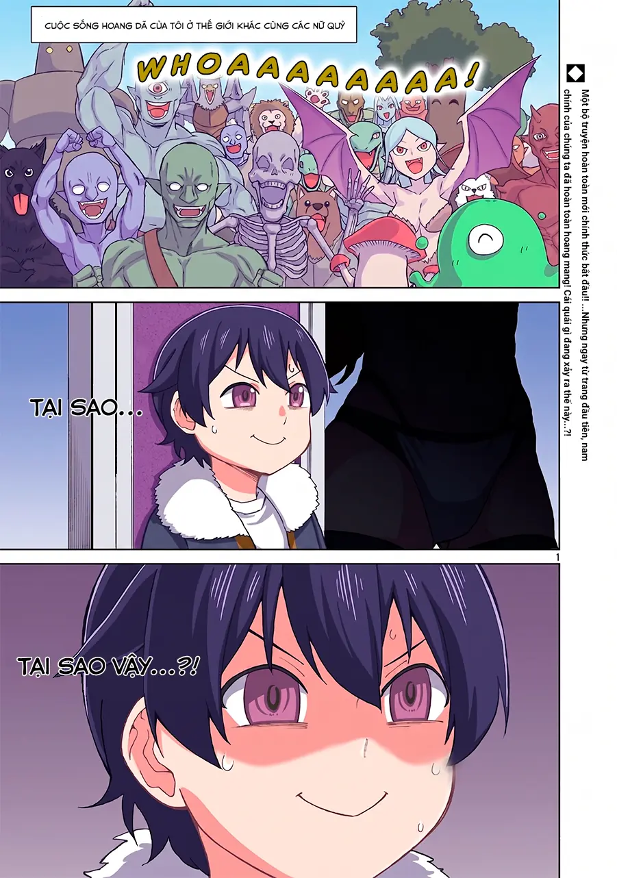 Mazoku No Musume-Tachi To Okuru Midareta Isekai Seikatsu Chapter 1 - Trang 2