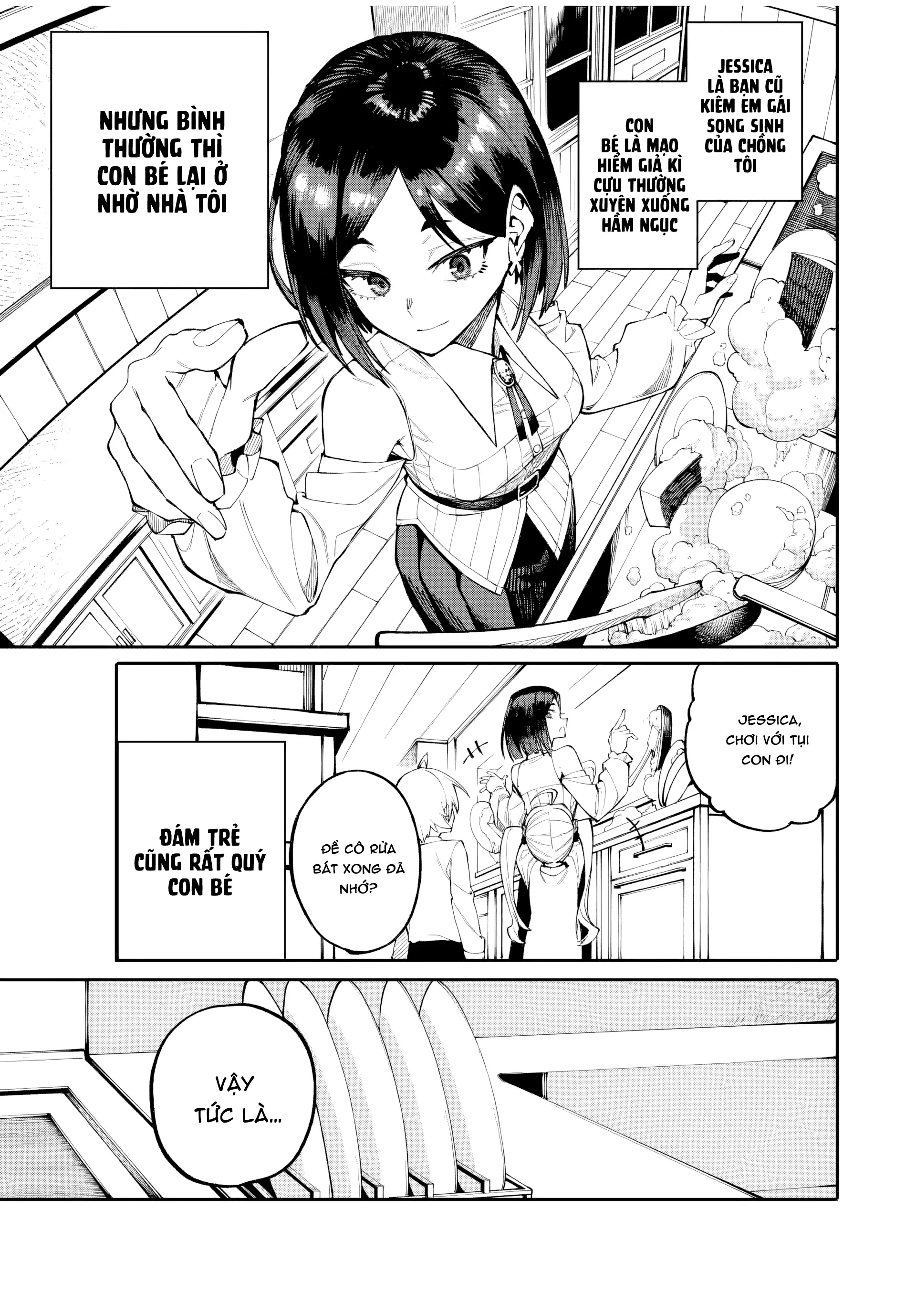 Mẹ Nội Trợ Đi Phiêu Lưu Chapter 2 - Trang 6