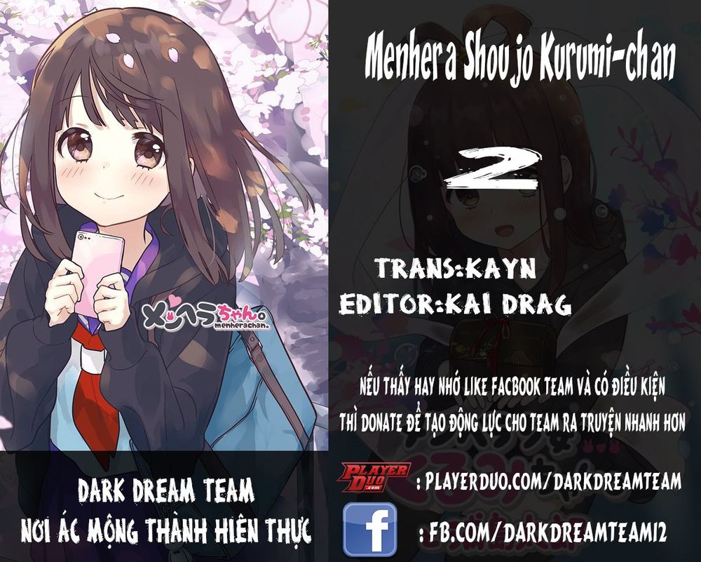 Menhera Shoujo Kurumi-Chan Chapter 2 - Trang 2