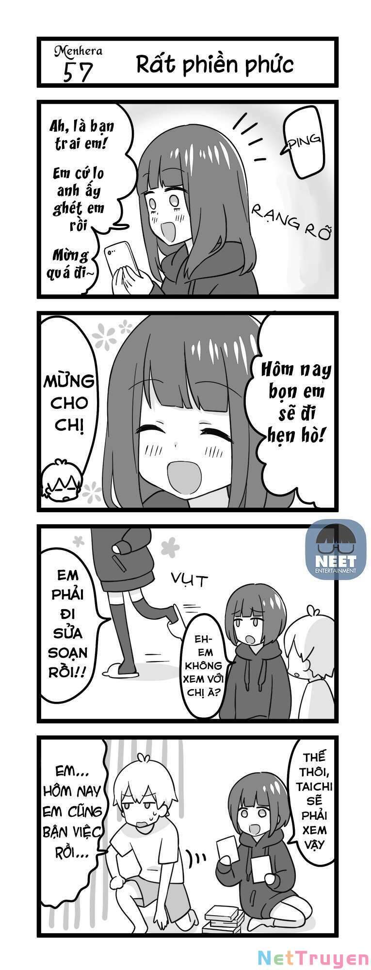 Menhera Shoujo Kurumi-Chan Chapter 57 - Trang 4