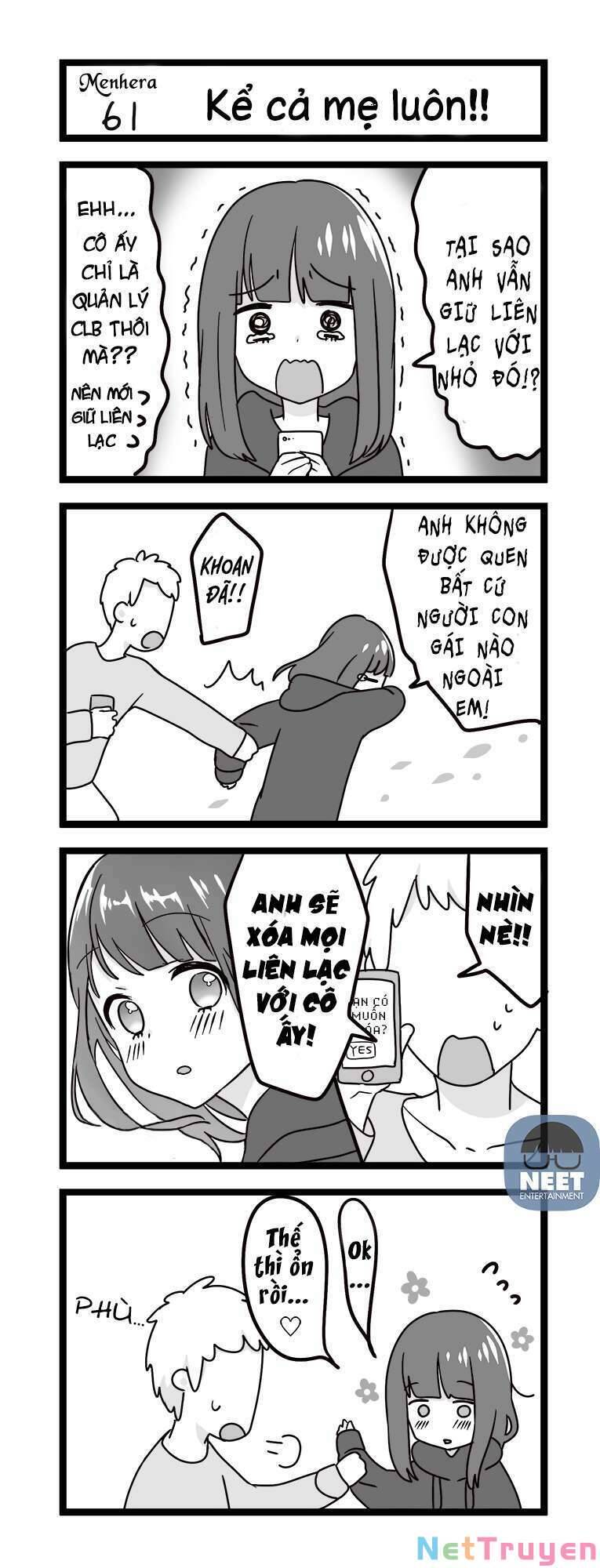 Menhera Shoujo Kurumi-Chan Chapter 61 - Trang 4