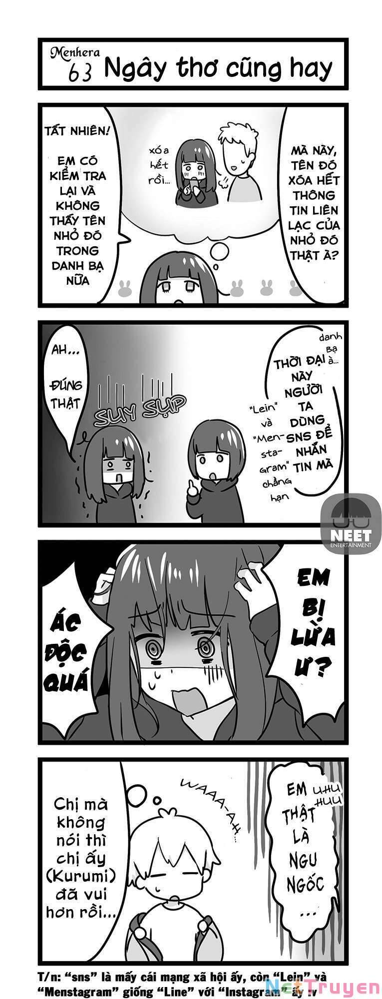 Menhera Shoujo Kurumi-Chan Chapter 63 - Trang 4