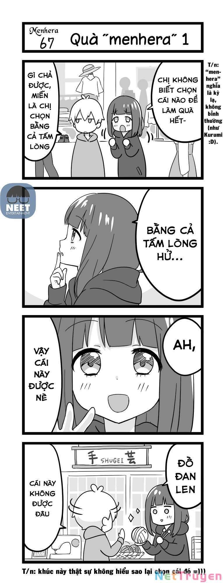 Menhera Shoujo Kurumi-Chan Chapter 67 - Trang 4
