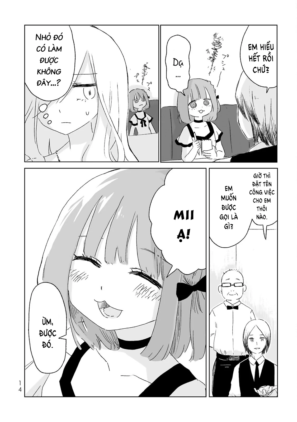 Mii-chan và Yamada-san Chapter 1 - Trang 14