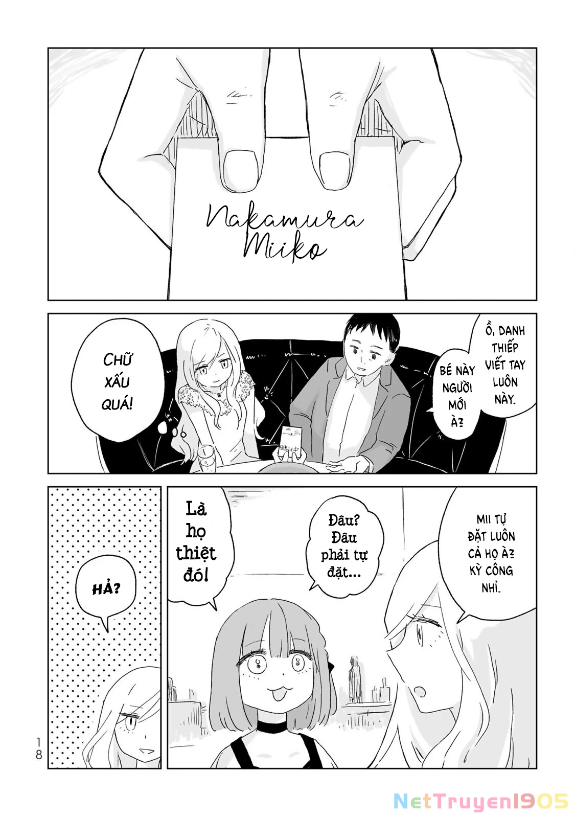 Mii-chan và Yamada-san Chapter 1 - Trang 18