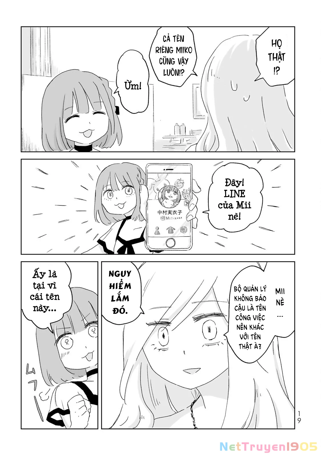 Mii-chan và Yamada-san Chapter 1 - Trang 19